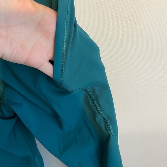 ATHLETA Lightning Capri Tight Leggings small Teal Running - Picture 7 of 10